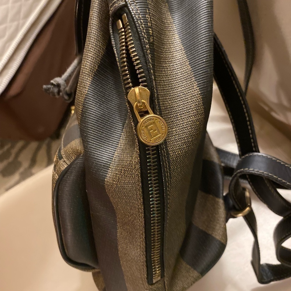 EUC FENDI PENQUIN CANVAS BACKPACK​​​​​​​​ - Picture 6 of 13